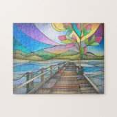 Coeur d'Alene puzzle Legpuzzel (Horizontaal)