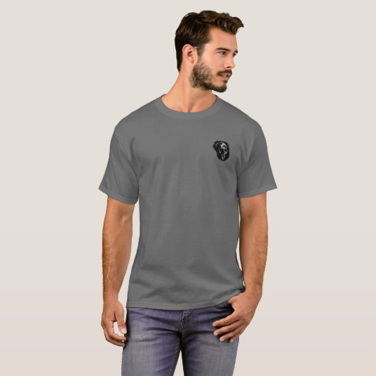 COEUR D'ALENE - SKULL VAN IDAHO T-SHIRT (Voorkant volledig)