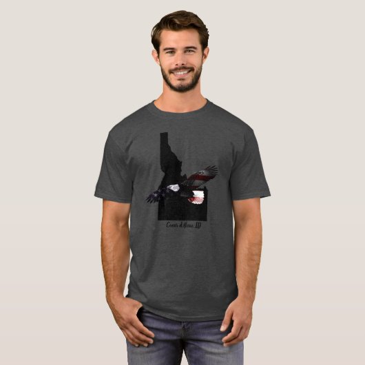 COEUR D'ALENE - SOARANT PATRIOT ELGF IDAHO T-SHIRT (Voorkant volledig)