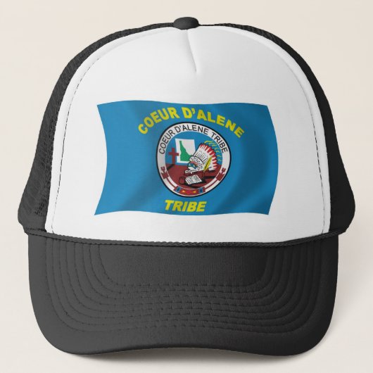 Coeur d'Alene Vlaghoed Trucker Pet (Voorkant)