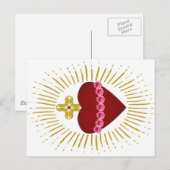 Coeur de Marie Briefkaart (Voorkant / Achterkant)