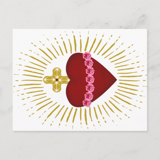 Coeur de Marie Briefkaart (Voorkant)