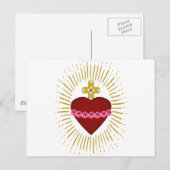 Coeur de Marie Briefkaart (Voorkant / Achterkant)