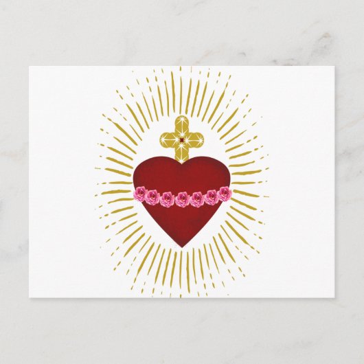Coeur de Marie Briefkaart (Voorkant)
