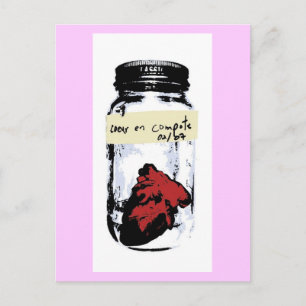 Coeur en Compote Briefkaart