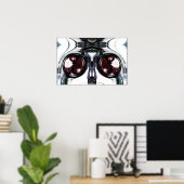 Coeur Sang Sans Poster (Thuiskantoor)