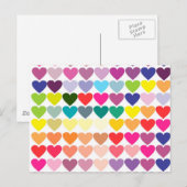 Coeurs Briefkaart (Voorkant / Achterkant)