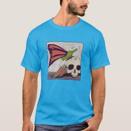Coexist Skull bird and Bottlefly  T-shirt