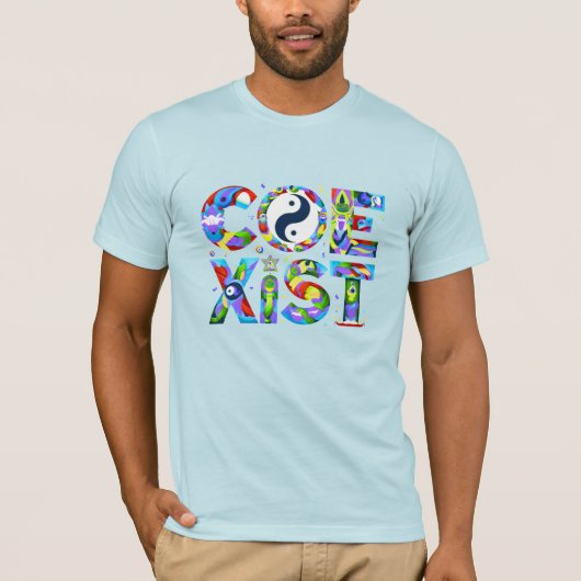COEXIST T-SHIRT (Voorkant)