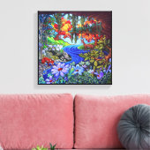 Coëxistentie Canvas Afdruk (Insitu (Woonkamer))