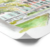 CofC Afdrukken van oorspronkelijke Waterverf Poster (Hoek)