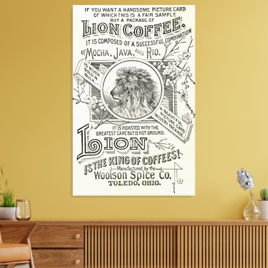  Cofee Cafe Decor Canvas Afdruk (Insitu (Woonkamer))