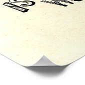 Cofee Cafe Decor Poster (Hoek)