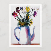 Cofee Pot Briefkaart (Voorkant)