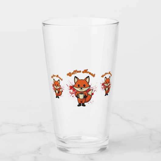 Coffe Break Design Glas (Voorkant)