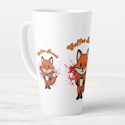 Coffe Break Design Latte Mok (Linkerhoek)