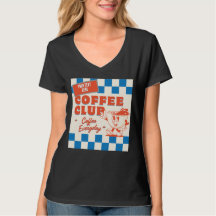 Coffe Club cartoon– Schattige aangepaste koffielie