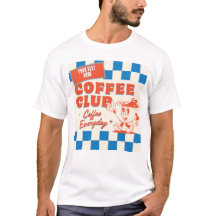 Coffe Club cartoon– Schattige op maat gemaakte kof