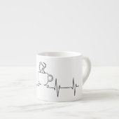 Coffe Lover EKG Health Line Espresso Kop (Voorkant rechts)