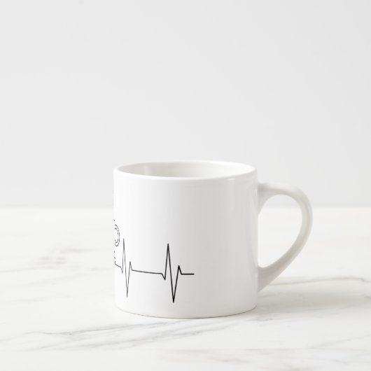 Coffe Lover EKG Health Line Espresso Kop (Rechts)