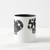 Coffe-Mok - Logo 500 records Mok (Midden)
