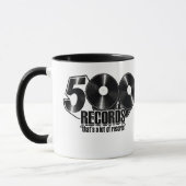Coffe-Mok - Logo 500 records Mok (Links)