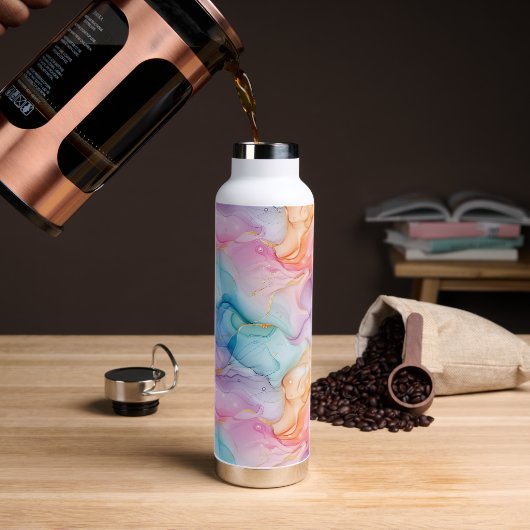 Coffe Thermos Waterfles (Koffie (Gedraaid)  )