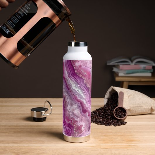 Coffe thermosfles waterfles (Koffie (Gedraaid)  )