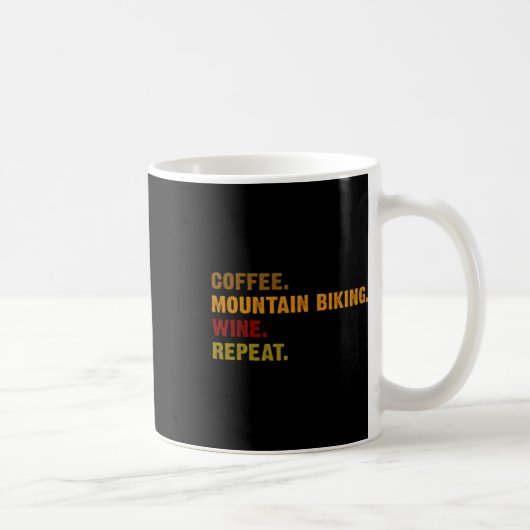 Coffeberg Fietsen Wijn Herhaling  Koffiemok (Rechts)