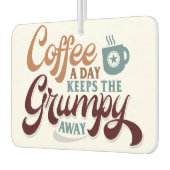 Coffee a Day for Coffee Lover Gift  Luchtverfrisser (Links)