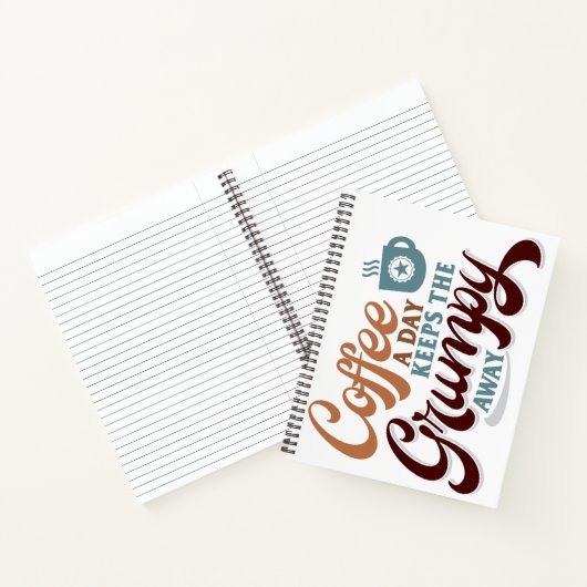 Coffee a Day for Coffee Lover Gift  Notitieboek (Binnen)