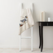 Coffee & a Sheltie Cozy Day Sherpa Deken (In situ)