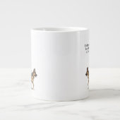 Coffee & a Shepherd Start the Day Right Grote Koffiekop (Voorkant)