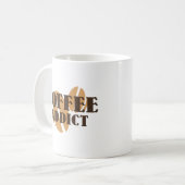 Coffee Addict Coffee Mok (Voorkant links)