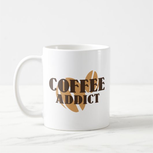 Coffee Addict Coffee Mok (Links)