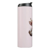 Coffee Addict Cow Thermosbeker (Gedraaid links)