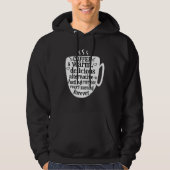 Coffee Addict Hoodie (Voorkant)