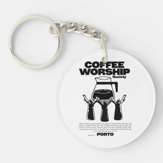 Coffee addict sleutelhanger