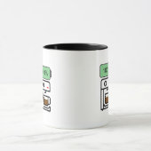 Coffee addiction design mok (Midden)