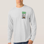 Coffee addiction design t-shirt (Voorkant)