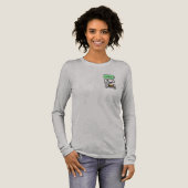 Coffee addiction design Tri-Blend shirt (Voorkant)