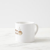 Coffee addicts mug espresso kop (Voorkant rechts)