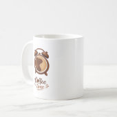 ​Coffee Alarm Clock Morning Wake Up Mug Koffiemok (Voorkant links)