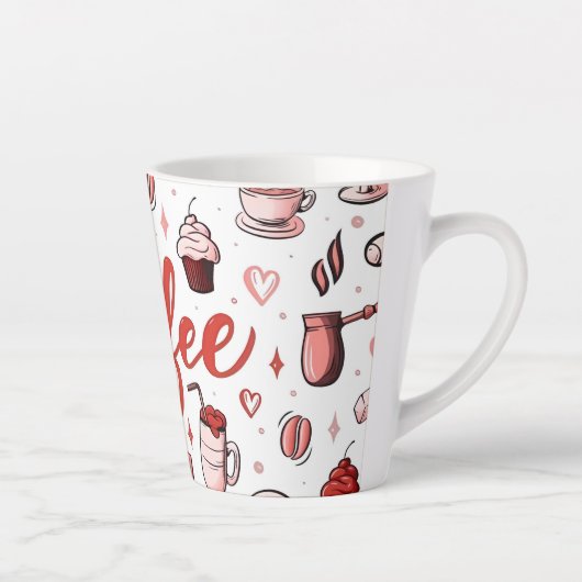 coffee always is cool idea latte mok (Rechts)