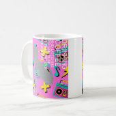 Coffee and '80s Music in California  Koffiemok (Voorkant links)