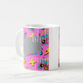 Coffee and '80s Music in Connecticut  Koffiemok (Voorkant links)