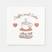 Coffee and Cake  Servet (Voorkant)