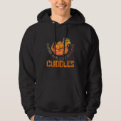 Coffee And Cold Blooded Cuddles Snake and Coffee Hoodie (Voorkant)