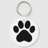 Coffee and Dog Lover Quote Minimal Design Sleutelhanger (Achterkant)