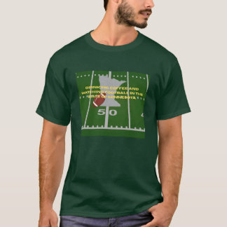 Coffee and Football in Minnesota T-shirt 